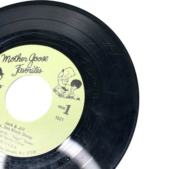 Vintage Lot Of 6 Peter Pan Children's Records Music 45RPM Kids - Picture 9 of 10